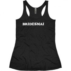 Ladies Slim Fit Super Soft Racerback Triblend Tank