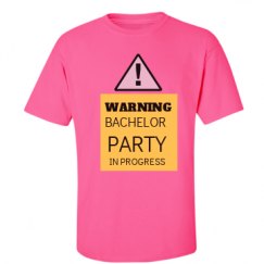 Unisex Ultra Cotton Safety Neon Crewneck Tee