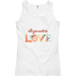 Ladies Semi-Fitted Basic Promo Tank