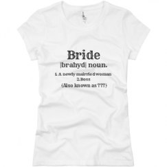 Ladies Slim Fit Basic Promo Jersey Tee