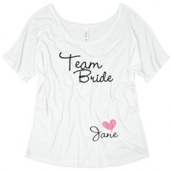Ladies Flowy Slouchy Tee