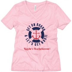Ladies Relaxed Fit V-Neck Tee