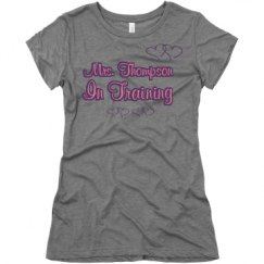 Ladies Slim Fit Super Soft Triblend Tee