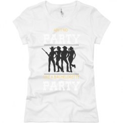 Ladies Slim Fit Basic Promo Jersey Tee