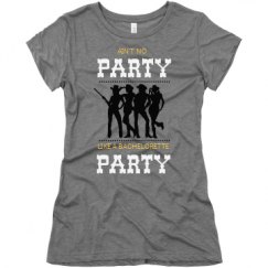 Ladies Slim Fit Super Soft Triblend Tee