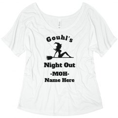 Ghouls Night Out Halloween Bachelorette Scary
