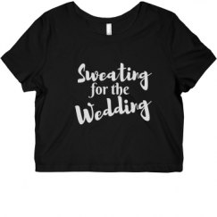 Ladies Slim Fit Crop Top Tee