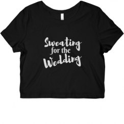 Ladies Slim Fit Crop Top Tee