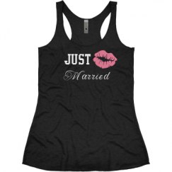 Ladies Slim Fit Super Soft Racerback Triblend Tank