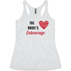 Ladies Slim Fit Super Soft Racerback Triblend Tank