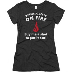 Ladies Slim Fit Super Soft Triblend Tee