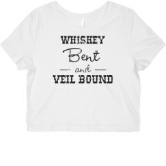 Ladies Slim Fit Crop Top Tee