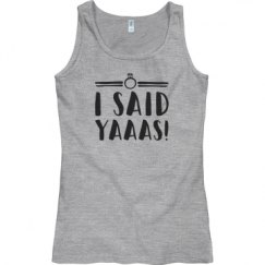 Ladies Semi-Fitted Basic Promo Tank