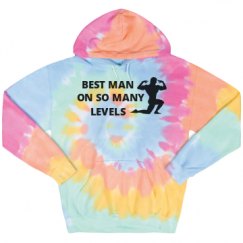 Unisex Tie-Dye Fleece Hoodie