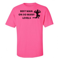 Unisex Ultra Cotton Safety Neon Crewneck Tee