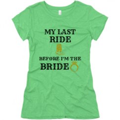 Ladies Slim Fit Super Soft Triblend Tee