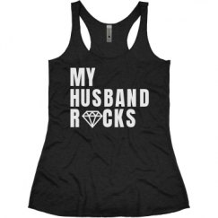 Ladies Slim Fit Super Soft Racerback Triblend Tank