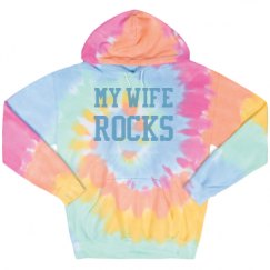 Unisex Tie-Dye Fleece Hoodie