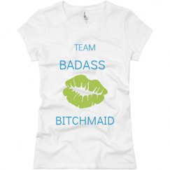 Ladies Slim Fit Basic Promo Jersey Tee