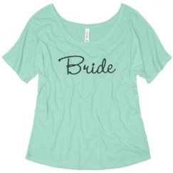 Ladies Flowy Slouchy Tee