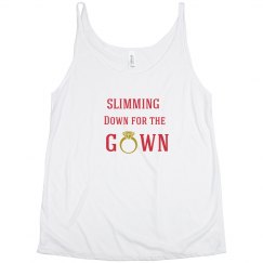 Slimming Down for Gown