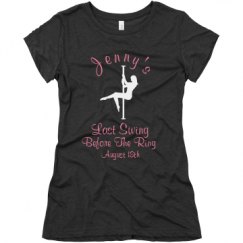 Ladies Slim Fit Super Soft Triblend Tee