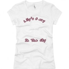 Ladies Slim Fit Basic Promo Jersey Tee