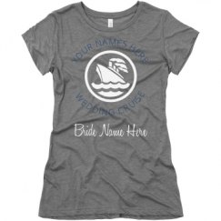 Ladies Slim Fit Super Soft Triblend Tee