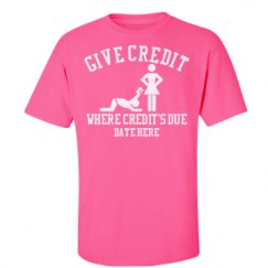 Unisex Ultra Cotton Safety Neon Crewneck Tee