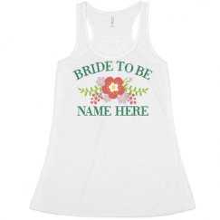 Ladies Flowy Racerback Tank