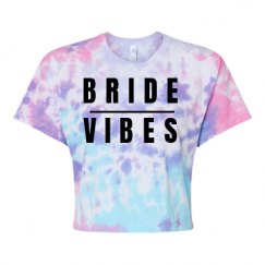Women's Tie Dye Crop Top Tee