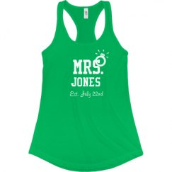Ladies Slim Fit Racerback Tank Top