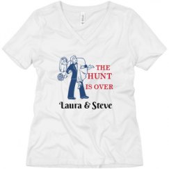 Ladies Relaxed Fit V-Neck Tee