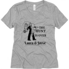 Ladies Relaxed Fit V-Neck Tee