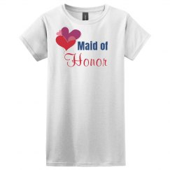 Maid of honor tshirt
