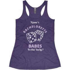 Ladies Slim Fit Super Soft Racerback Triblend Tank