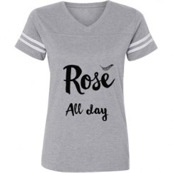 Ladies Relaxed Fit Vintage Sports Tee