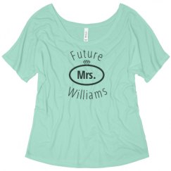 Ladies Flowy Slouchy Tee