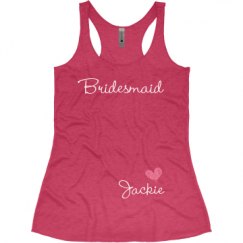 Ladies Slim Fit Super Soft Racerback Triblend Tank