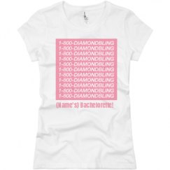 Ladies Slim Fit Basic Promo Jersey Tee