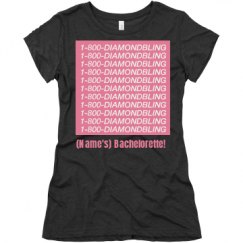 Ladies Slim Fit Super Soft Triblend Tee