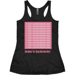Ladies Slim Fit Super Soft Racerback Triblend Tank