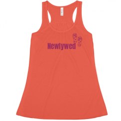 Ladies Flowy Racerback Tank