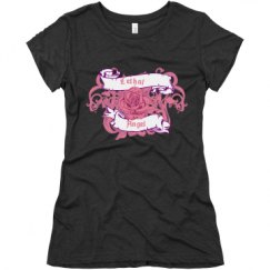 Ladies Slim Fit Super Soft Triblend Tee