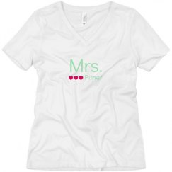 Ladies Relaxed Fit V-Neck Tee