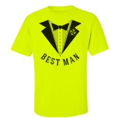 Unisex Ultra Cotton Safety Neon Crewneck Tee