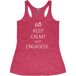 Ladies Slim Fit Super Soft Racerback Triblend Tank