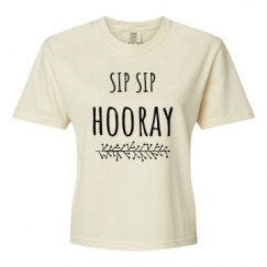 Ladies' Heavyweight Middie T-Shirt