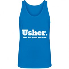 Unisex Jersey Neon Tank Top