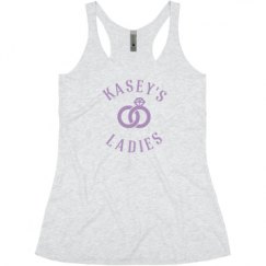 Ladies Slim Fit Super Soft Racerback Triblend Tank